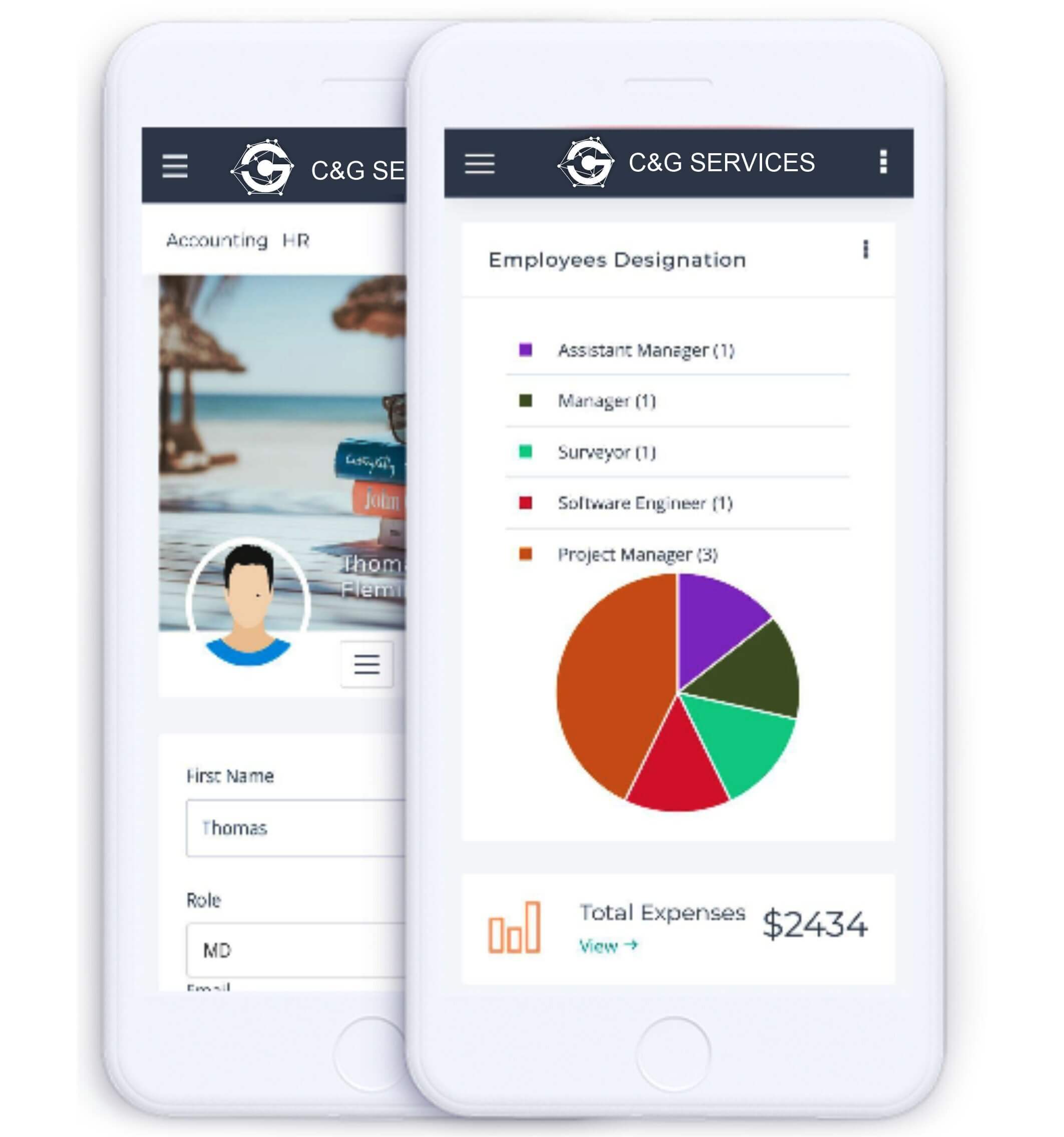 C&G SERVICES NUESTRA PLATAFORMA DE HR PARA ASISTENCIA Y REPORTES EMPLEADOS Y CLIENTES